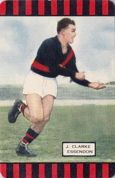 1954 Coles Victorian Footballers Series 2 #NNO Jack Clarke Front